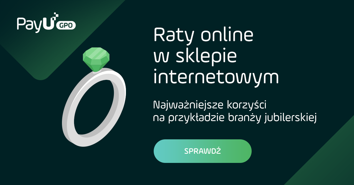 Korzyści rat online PayU GPO w e commerce