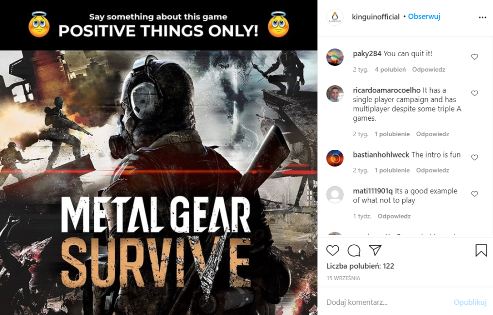 gra metal gear survive