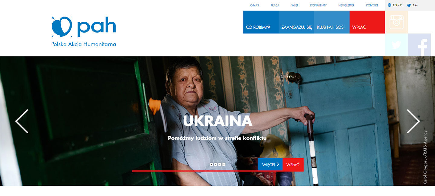 polska akcja humanitarna pah ukraina