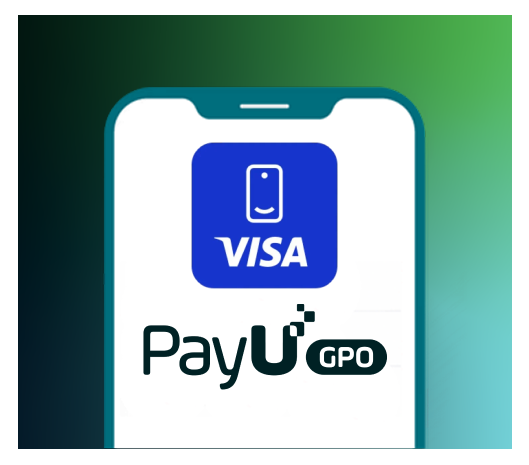 Visa mobile header