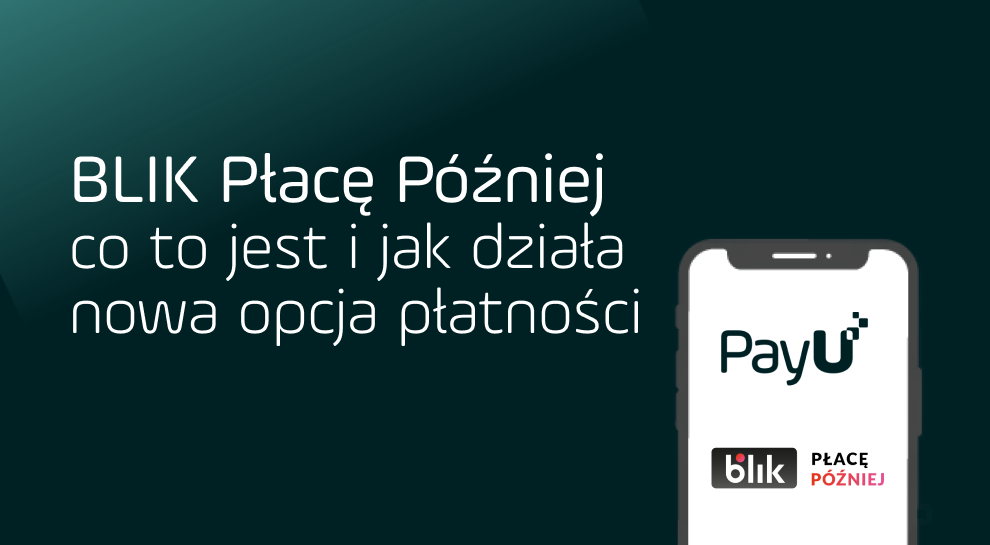 PayU Blik płace później main